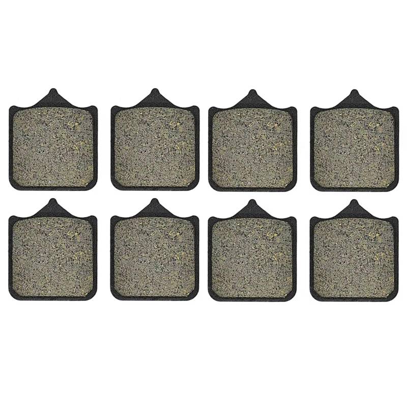 BBWUQIU Bremsbeläge Motorrad Kompatibel Mit Benelli Für BJ600 Für GS GSA Für BN600 Für BN600I Für TNT600 Motorrad-Bremsbeläge Vorne Hinten Motorrad-Bremszubehör(4 Pair Front) von BBWUQIU