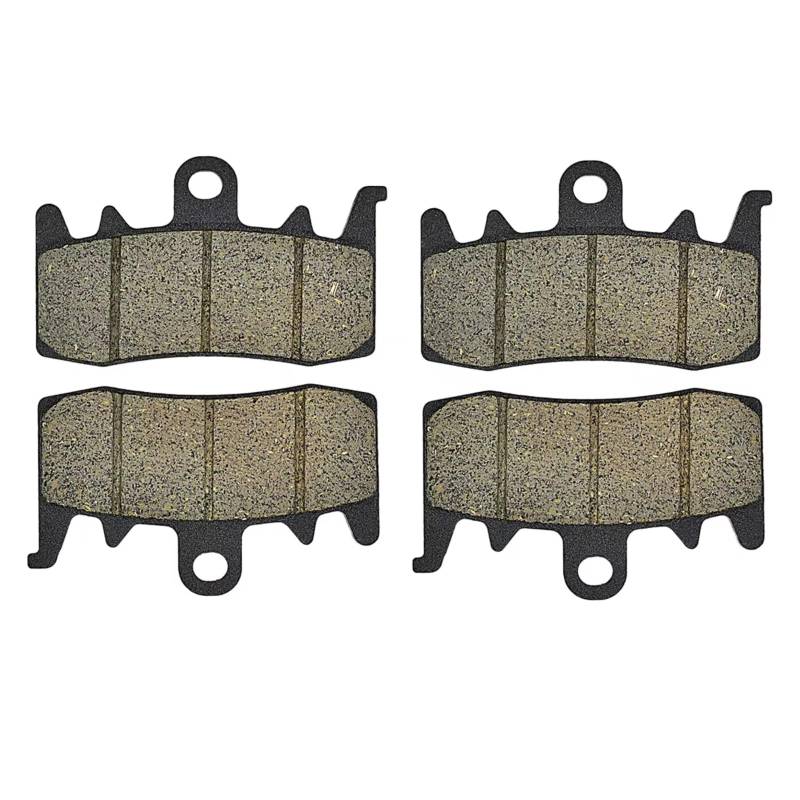 BBWUQIU Bremsbeläge Motorrad Kompatibel Mit Ducati Für Panigale 899 2014-2015 Für 955 V2 ABS 2019-2022 Für 959 2016-2019 Für Scrambler 1100 2018-2022 Motorrad Vorne Hinten Bremsbeläge(2 Pairs Front) von BBWUQIU