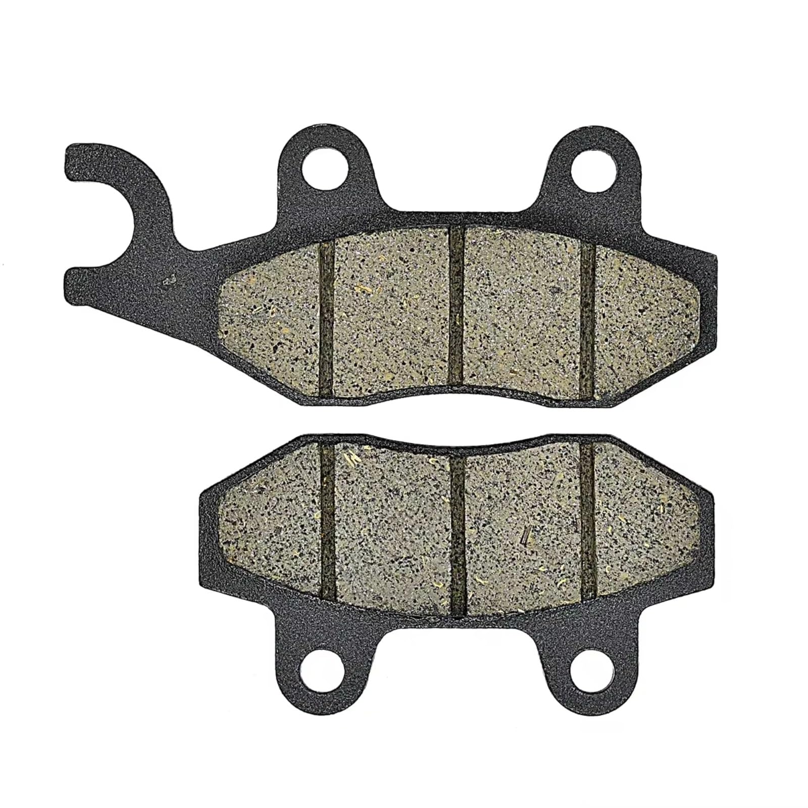 BBWUQIU Bremsbeläge Motorrad Kompatibel Mit Für KLR650 Für KL650E 2008 2009 2010 2011 2012 2013 2014 2015 2016 Motorrad Vorne Hinten Bremsbeläge(1 Pair Front) von BBWUQIU