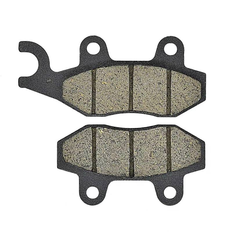 BBWUQIU Bremsbeläge Motorrad Kompatibel Mit Für KLR650 Für KL650E 2008 2009 2010 2011 2012 2013 2014 2015 2016 Motorrad Vorne Hinten Bremsbeläge(1 Pair Front) von BBWUQIU
