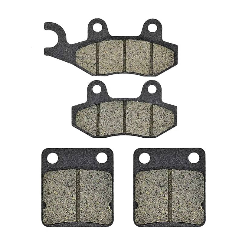 BBWUQIU Bremsbeläge Motorrad Kompatibel Mit Für KLX150 Für DTracker 2016 Für KLX230R 2019 2020 2021 Motorrad Vorne Hinten Bremsbeläge Motorrad Bremszubehör(Front and Rear) von BBWUQIU