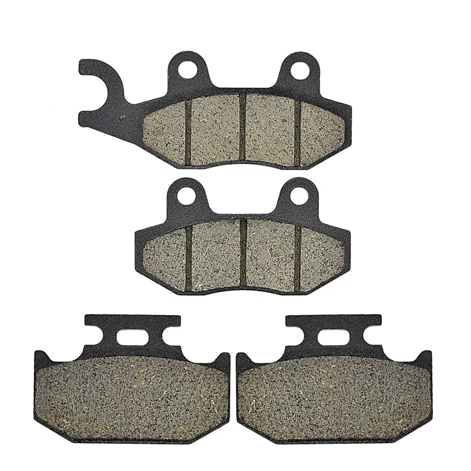 BBWUQIU Bremsbeläge Motorrad Kompatibel Mit Yamaha Für WR 125 K 1998 Für WR 200 DEF 1992–1994 Für WR 250 Z 1991–1997 Für WR 500 Z 1992–1993 Motorrad-Bremsbeläge Vorne Und Hinten(Front and Rear) von BBWUQIU