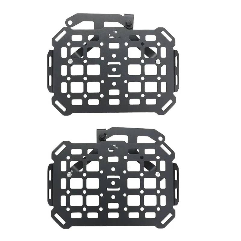 BBWUQIU Motorrad Gepäckträger Kompatibel Mit Cross Für Cub Für CC110 Motorrad, Linke Und Rechte Seite, Kofferraumtasche, Seitenwände Für Ölfässer, Seitenboxhalterungen, Gepäckträger von BBWUQIU