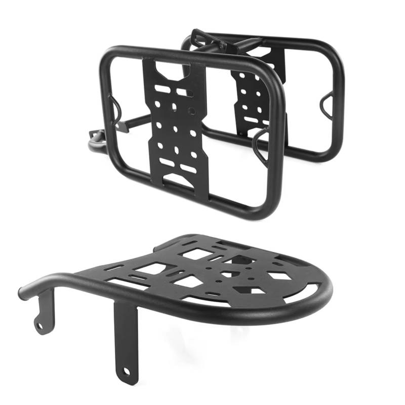 BBWUQIU Motorrad Gepäckträger hinten Kompatibel Mit Suzuki Für DR650 1996–2024 Motorrad-Gepäckträger Rahmen Top-Box-Gehäuse Satteltaschen-Halterung Hinterer Gepäckträger von BBWUQIU