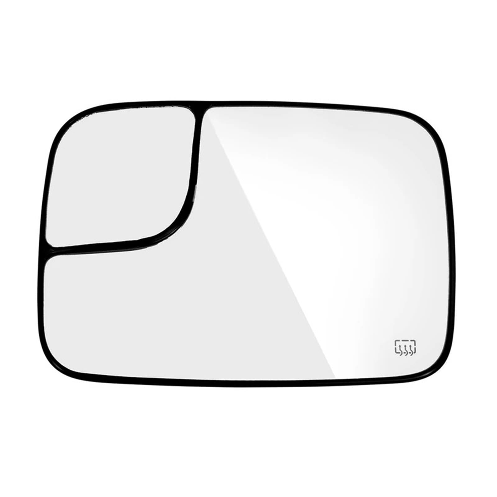 BBWUQIU Seitenspiegelglas Kompatibel Mit Dodge Für Ram 1500 1998 1999 2000 2001 2002 2003 2004 2005-2010 Auto Vorne Beheizte Seitentür Rückspiegellinse Glas Autoteile(Left) von BBWUQIU
