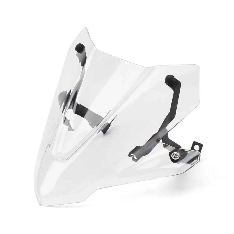 BBWUQIU Windabweiser Motorrad Für CB750 Für Hornet 2023 Motorrad Zubehör Windschutzscheibe Verlängerung Spoiler Windschutz Air Deflektor Motorrad Windschutzscheibe Deflektor(Transparent) von BBWUQIU