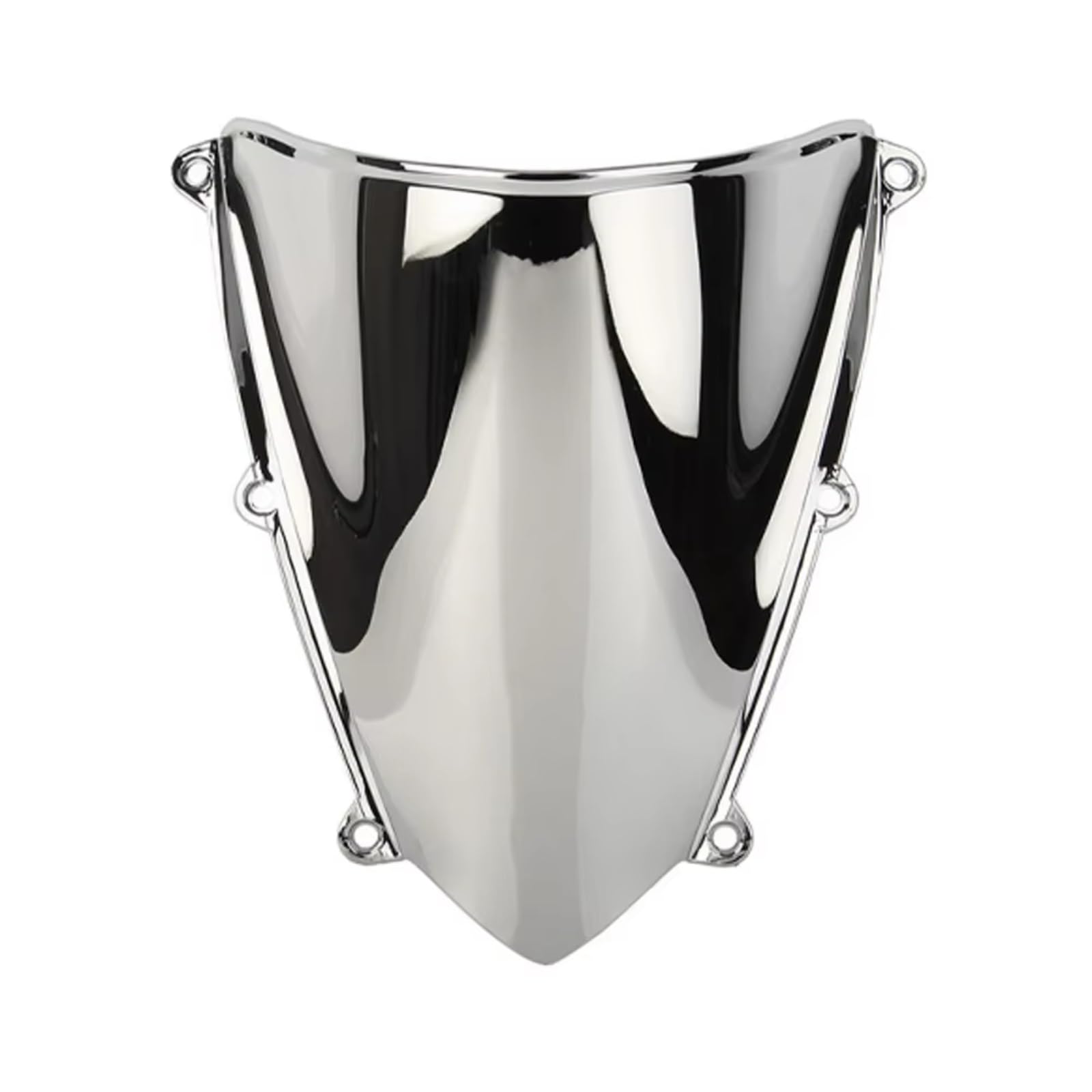 BBWUQIU Windabweiser Motorrad Für CBR600RR Für F5 2007-2012 Motorradzubehör Windschutzscheibe Windschutzscheibe Bildschirm Deflektor Schutz Motorrad Windschutzscheibe Spoiler(Silver) von BBWUQIU