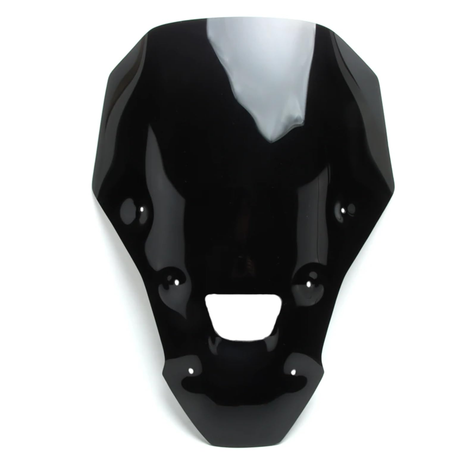 BBWUQIU Windabweiser Motorrad Für CRF1100L Für Africa Für Twin Für Adventure Für Sport 2024 Motorrad Verkleidung Windschutzscheibe Windschutz Windabweiser Bildschirm Motorräder Spoiler(Black) von BBWUQIU
