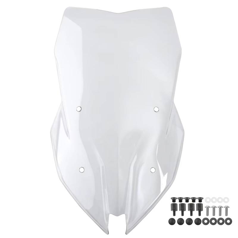 BBWUQIU Windabweiser Motorrad Für F900XR 2020 2021 2022 2023 2024 Windschutzscheibe Windschutz Motorrad Windabweiser Bildschirm Motorrad Windschutzscheibe Spoiler Schallwand(Clear) von BBWUQIU