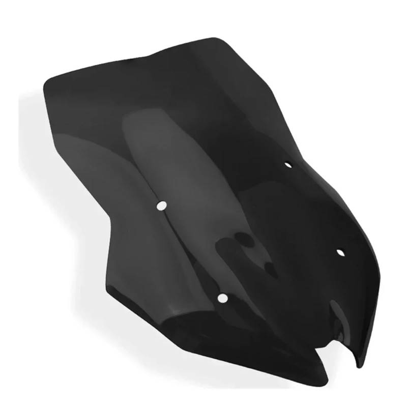 BBWUQIU Windabweiser Motorrad Für F900XR 2020-2023 Windschutzscheibe Schwarz Grau Klar Zubehör Verkleidung Deflektor Motorrad Windschutzscheibe Motorrad Windschutzscheibe Zubehör(Black) von BBWUQIU