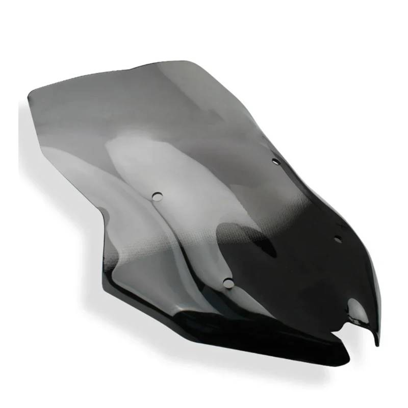 BBWUQIU Windabweiser Motorrad Für F900XR 2020-2023 Windschutzscheibe Schwarz Grau Klar Zubehör Verkleidung Deflektor Motorrad Windschutzscheibe Motorrad Windschutzscheibe Zubehör(Grey Black) von BBWUQIU