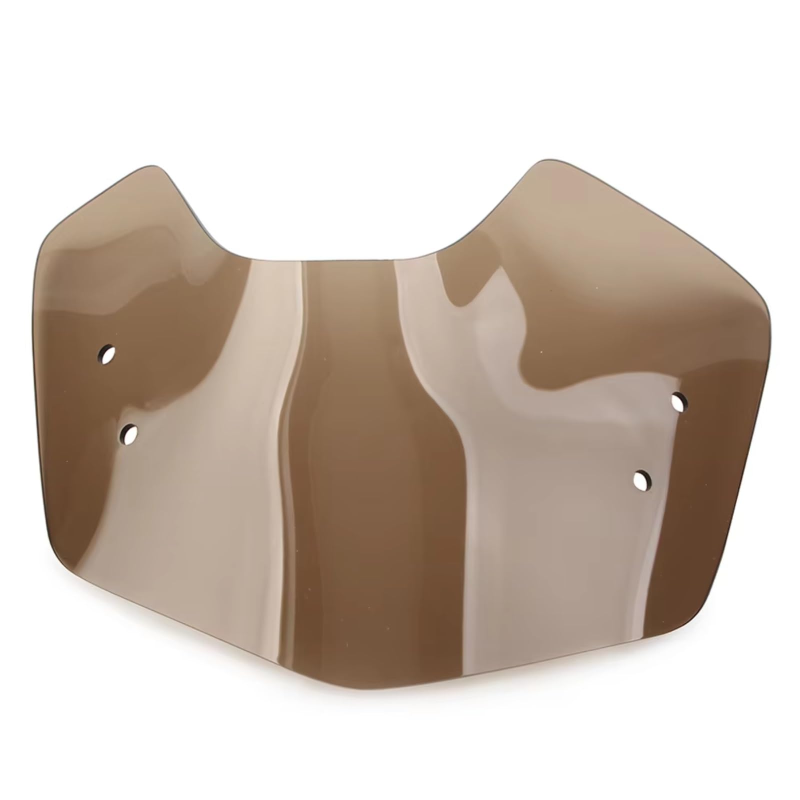 BBWUQIU Windabweiser Motorrad Für K1200R 2005-2008 Für K1300R 2009-2015 Motorrad Windschutzscheibe Windschutz Frontglas Abdeckung Deflektoren Motorrad Windschutzscheibe Spoiler(Brown) von BBWUQIU