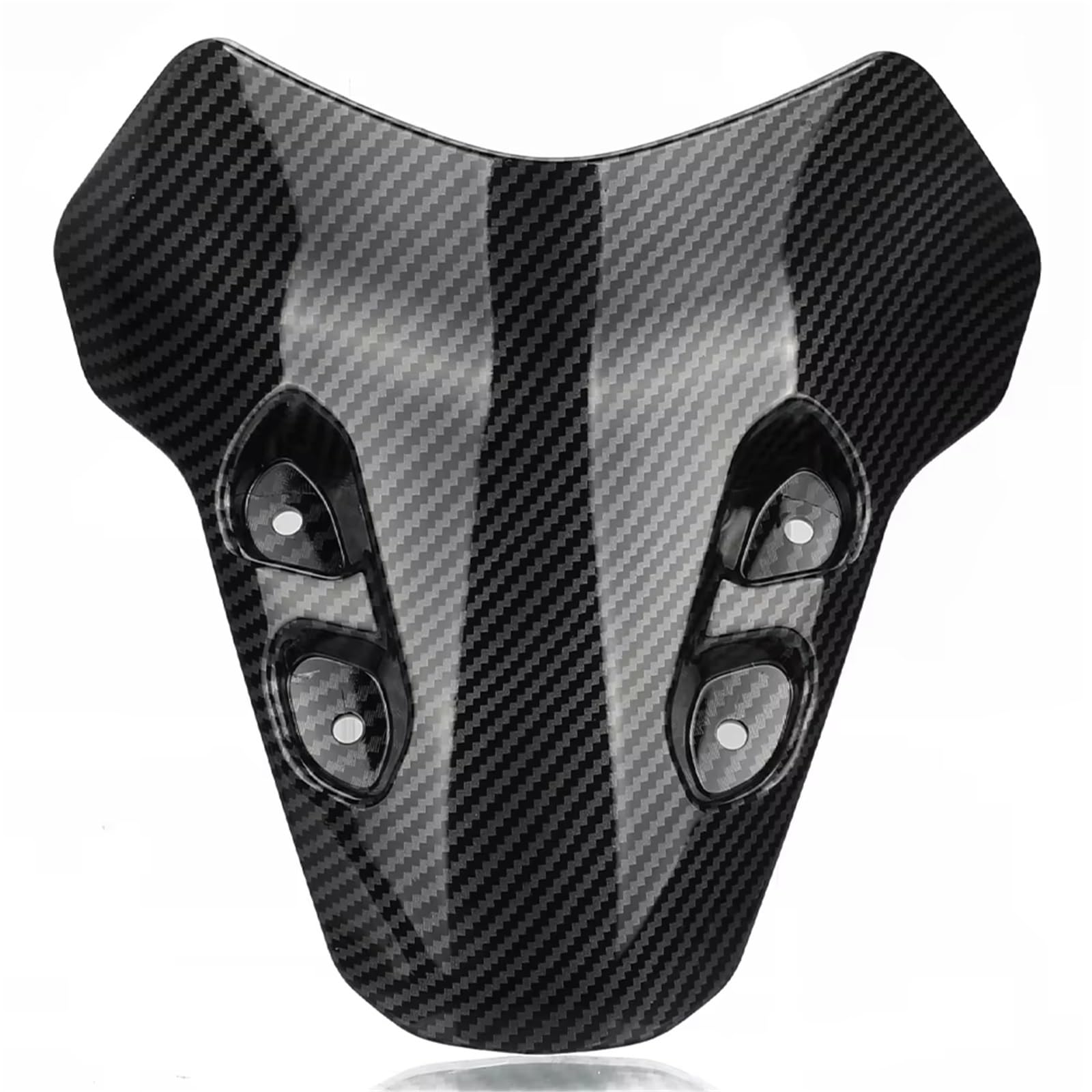 BBWUQIU Windabweiser Motorrad Für MT-07 2021 2022 2023 2024 Motorrad Zubehör Windschutz Verlängerung Windschutzscheibe Spoiler Windabweiser(Carbon Fiber) von BBWUQIU