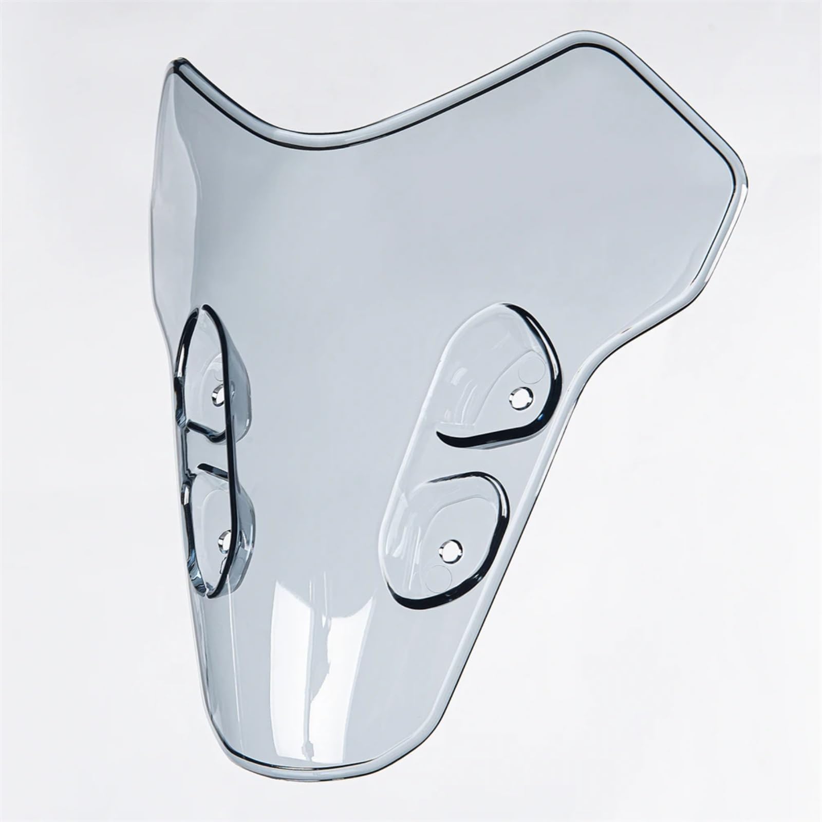 BBWUQIU Windabweiser Motorrad Für MT-07 2021 2022 2023 Windschutzscheibe Windschutz Air Deflektor Motorrad Frontscheibe Wind Zubehör Motorrad Deflektor Windschutzscheibe(Light Smoke) von BBWUQIU