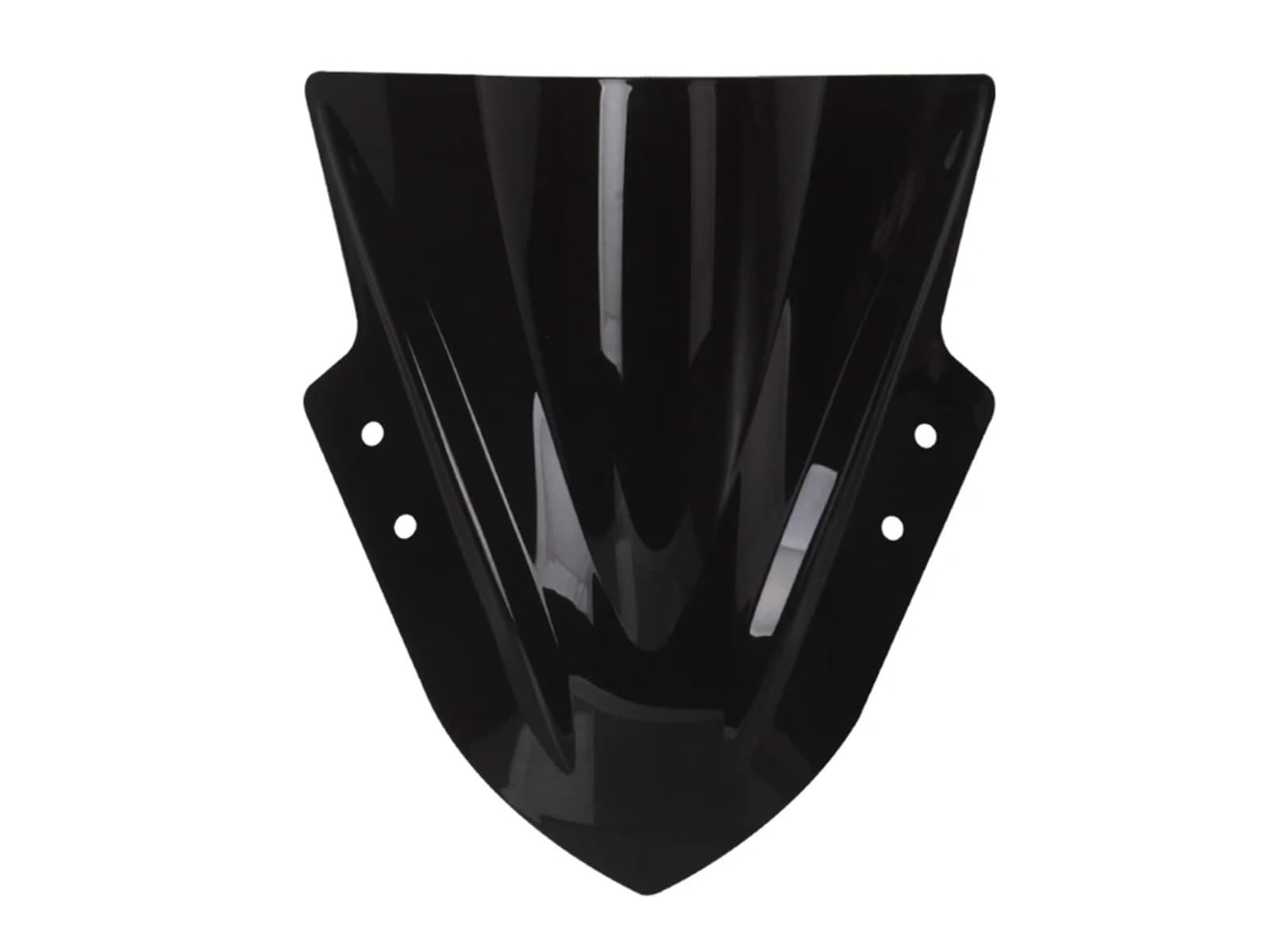 BBWUQIU Windabweiser Motorrad Für Ninja Für EX300R 2013 2014 2015 2016 2017 2018 2019 Motorrad Windschutzscheibe Spoiler Luft Windabweiser Windschutz Frontverkleidung Bildschirm Zubehör(Black) von BBWUQIU