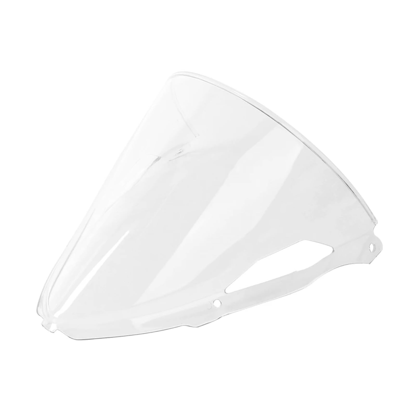 BBWUQIU Windabweiser Motorrad Für Ninja Für ZX6R 2024 Motorrad Windschutzscheibe Anti-Scratch-Screen Roller Windschutzscheibe Spoiler Motorrad Windschutzscheibe Deflektor(Transparent) von BBWUQIU