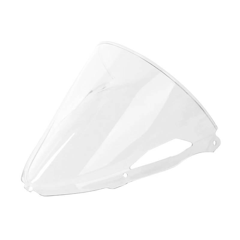 BBWUQIU Windabweiser Motorrad Für Ninja Für ZX6R 2024 Motorrad Windschutzscheibe Anti-Scratch-Screen Roller Windschutzscheibe Spoiler Motorrad Windschutzscheibe Deflektor(Transparent) von BBWUQIU