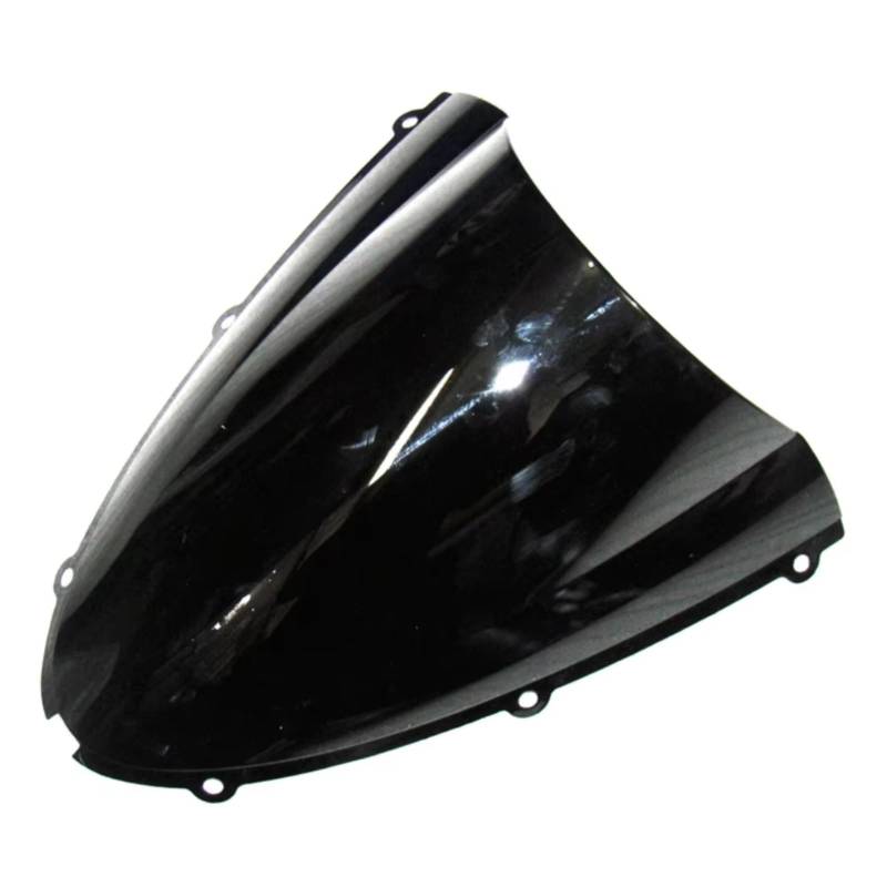 BBWUQIU Windabweiser Motorrad Für Ninja Für ZX6R 636 2005 2006 2007 2008 Für ZX10R 2006 2007 Motorrad Windschutzscheibe Windschutz ABS Kunststoff Motorräder Spoiler von BBWUQIU