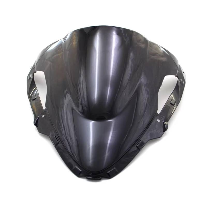 BBWUQIU Windabweiser Motorrad Für Ninja Für ZX6R 636 2024 2025 Motorrad Windschutzscheibe Windschutz Schutz Windschutzscheibe Deflektor Teile Schallwand Spoiler Schutz Abdeckung von BBWUQIU