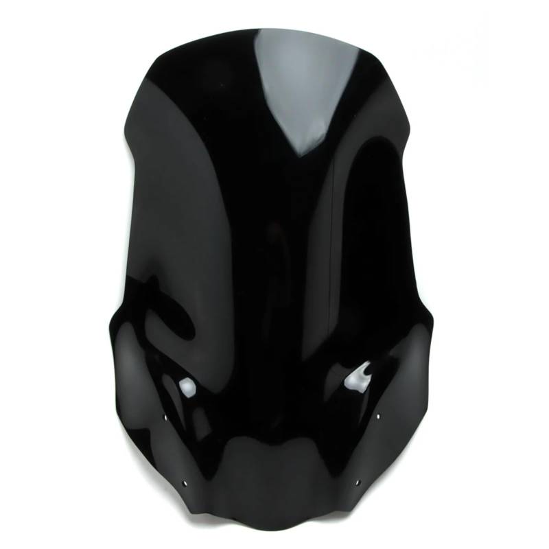 BBWUQIU Windabweiser Motorrad Für R1200R 2015-2018 Motorrad Windschutzscheibe Windschutz Winddicht Bildschirm Front Glas Deflektoren Motorrad Windschutzscheibe Spoiler(Black) von BBWUQIU