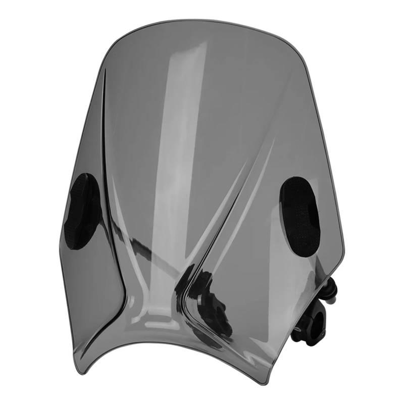 BBWUQIU Windabweiser Motorrad Für R18 2020-2022 Für S1000R 2014-2019 Motorrad Windschutzscheibe Deflektor Zubehör Universal Motorrad Windschutzscheibe Windschutz(Transparent Smoke) von BBWUQIU