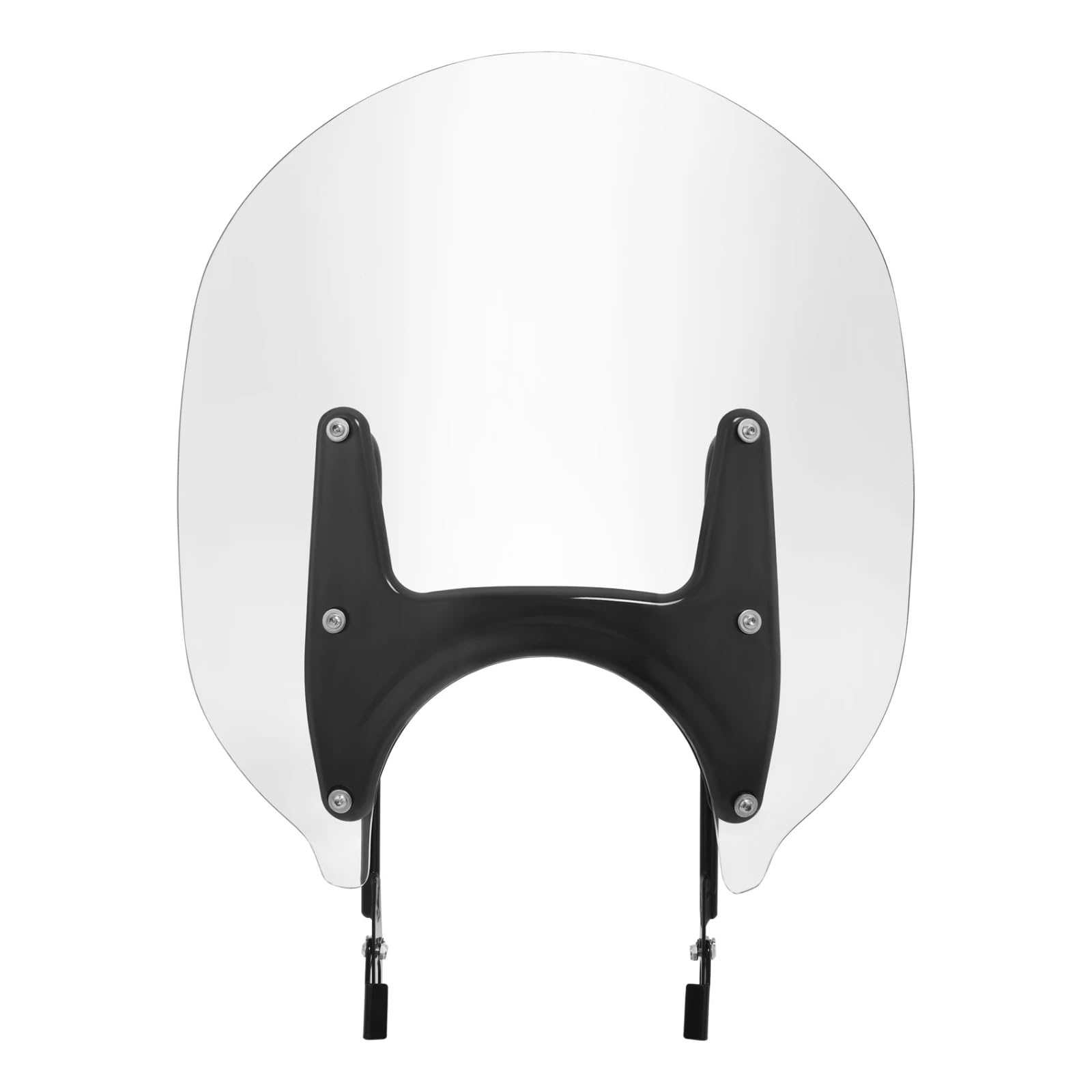 BBWUQIU Windabweiser Motorrad Für R18 2021-2024 Motorrad Klar Windschutzscheibe Windschutz Halterung Motorrad Deflektor Windschutzscheibe Motorräder Spoiler(Black) von BBWUQIU