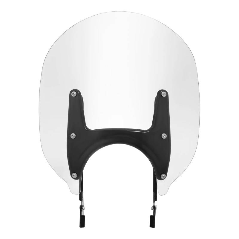 BBWUQIU Windabweiser Motorrad Für R18 2021-2024 Motorrad Klar Windschutzscheibe Windschutz Halterung Motorrad Deflektor Windschutzscheibe Motorräder Spoiler(Black) von BBWUQIU