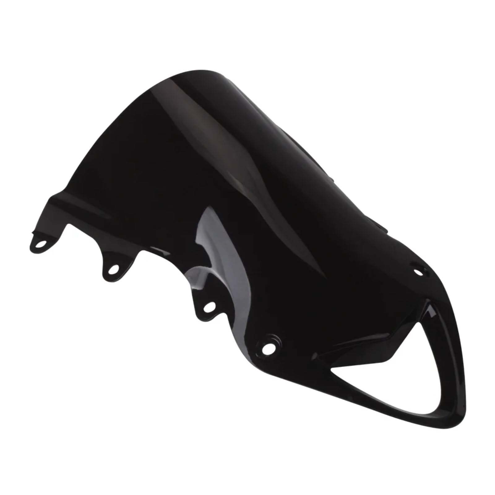 BBWUQIU Windabweiser Motorrad Für S1000RR 2009-2014 Motorrad Windschutzscheibe Spoiler Windschutz Air Windabweiser Motorrad Clip Auf Windschutzscheibe(Black) von BBWUQIU