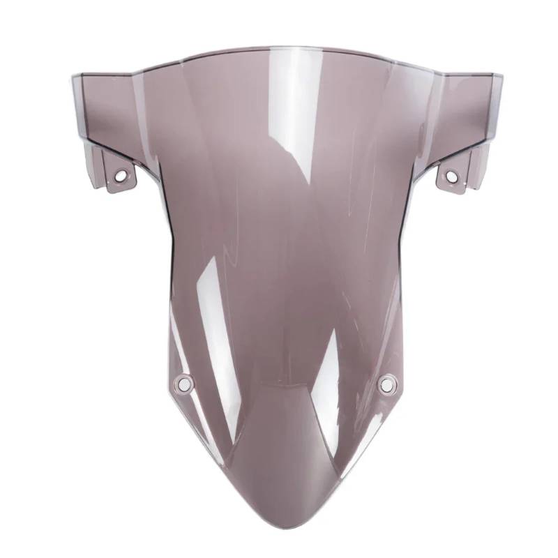 BBWUQIU Windabweiser Motorrad Für S1000RR 2019-2021 Frontscheibe Motorrad Windschutz Windabweiser Schutz Double Bubble Motorrad Universal Windschutzscheibe(Gray) von BBWUQIU