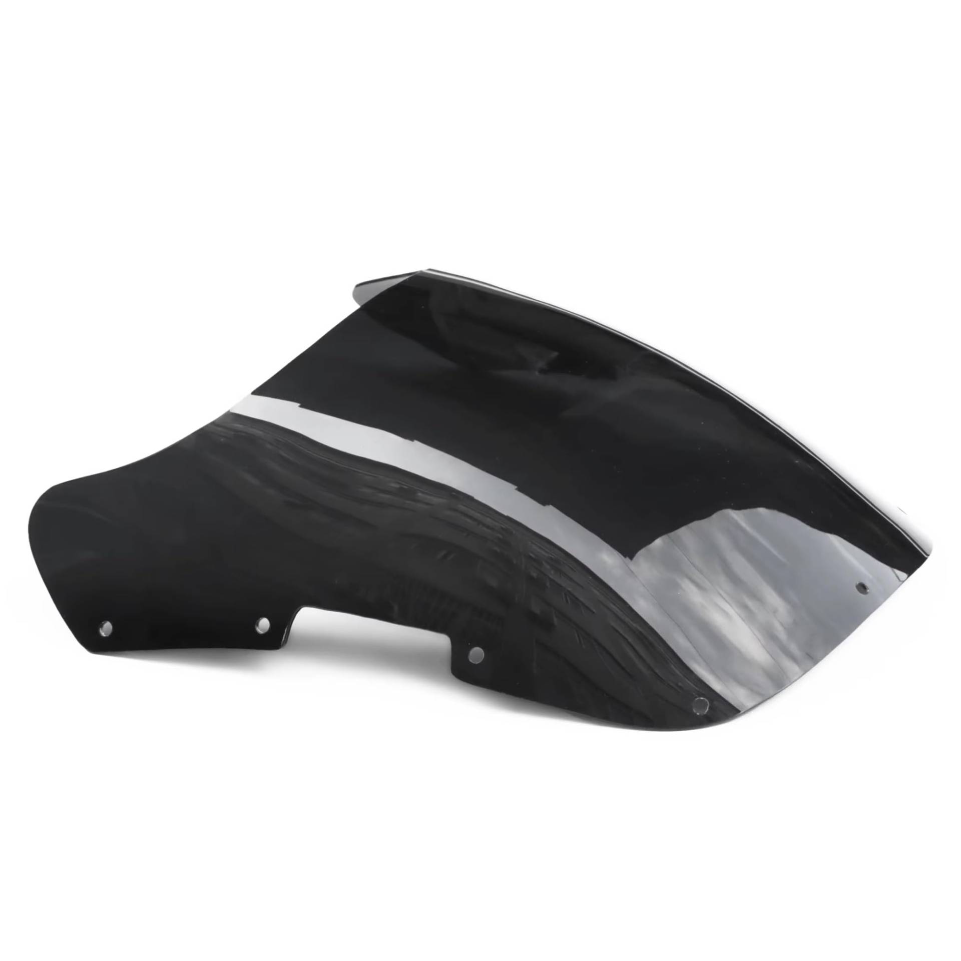 BBWUQIU Windabweiser Motorrad Für TZR125 1987 1988 1989 1990 1991 1992 Motorrad Zubehör Windschutzscheibe Windschutz Deflektor Motorrad Windschutzscheibe Spoiler(Black) von BBWUQIU