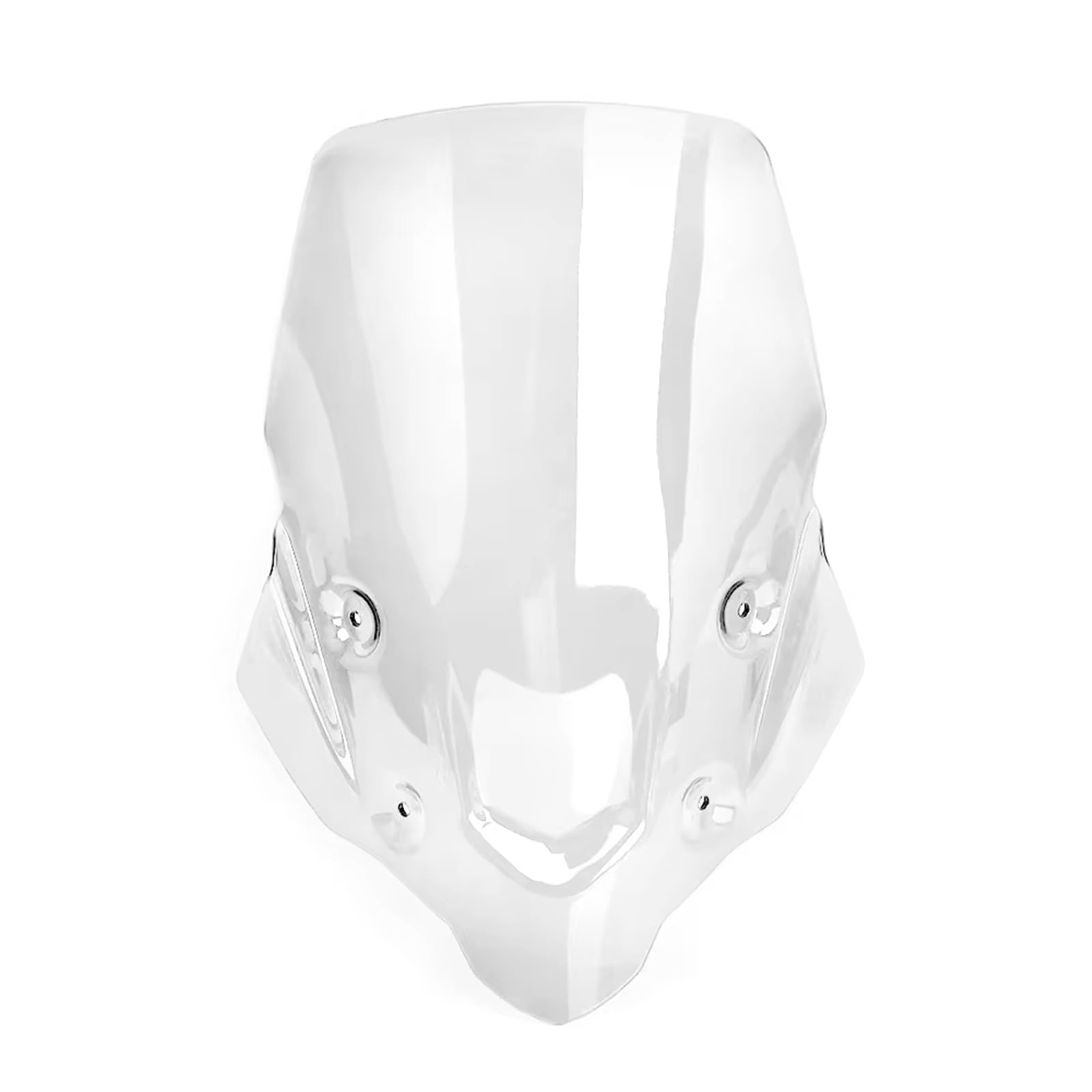 BBWUQIU Windabweiser Motorrad Für XL750 Für Transalp 2023 2024 Bildschirm Gugel Zubehör Teile Schallwand Spoiler Motorrad Windschutzscheibe Windschutz Deflektor(Transparent) von BBWUQIU