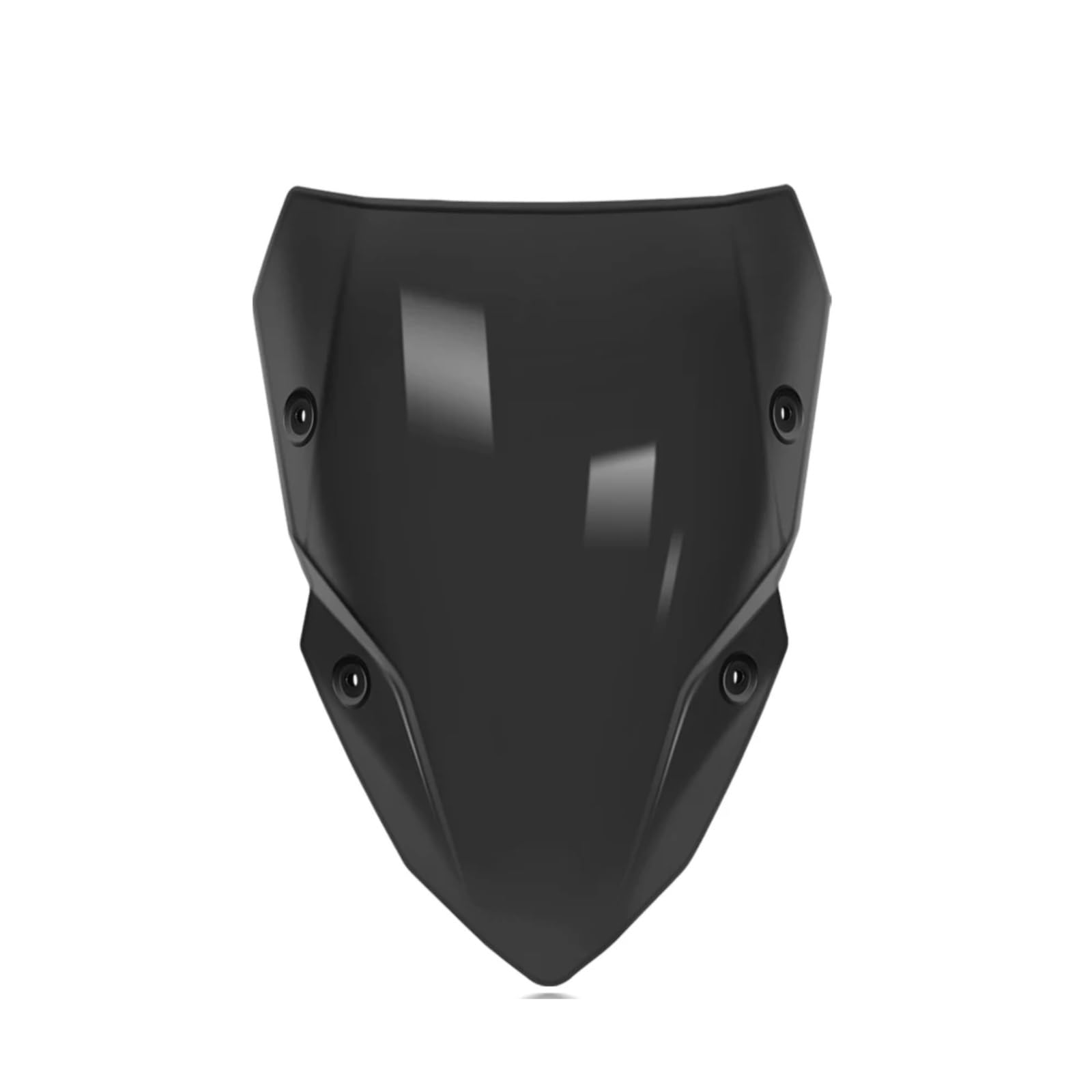 BBWUQIU Windabweiser Motorrad Für Z500 SE 2024 Front Erhöhung Windschutzscheibe Double Bubble Windschutzscheibe Motorrad Verkleidung Deflektor Spoiler Motorrad Windabweiser(Black) von BBWUQIU