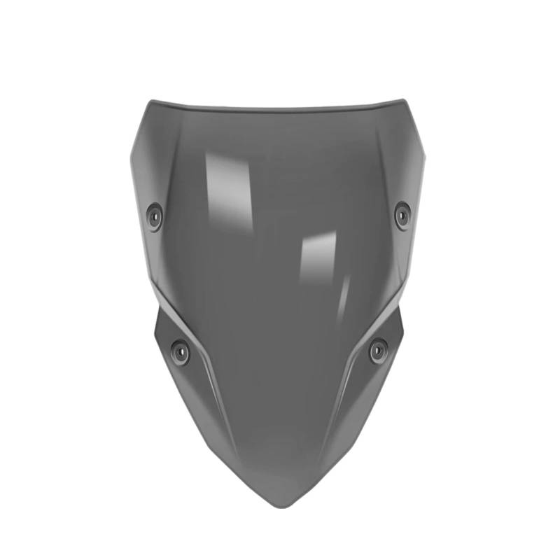 BBWUQIU Windabweiser Motorrad Für Z500 SE 2024 Front Erhöhung Windschutzscheibe Double Bubble Windschutzscheibe Motorrad Verkleidung Deflektor Spoiler Motorrad Windabweiser(Gray) von BBWUQIU