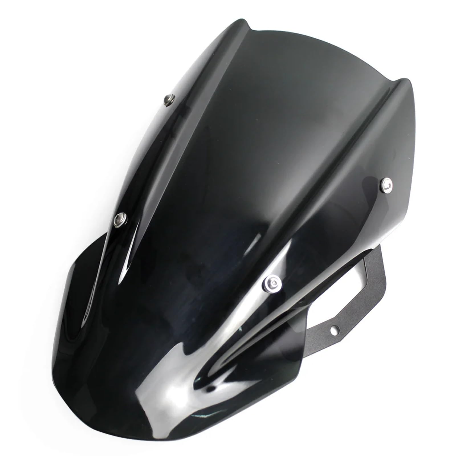 BBWUQIU Windabweiser Motorrad Für Z650 2017-2019 Motorrad Windschutzscheibe Windschutz Fliegengitter Windabweiser Mit Montagehalterung Motorrad Windschutzscheibe Spoiler(Smoke) von BBWUQIU