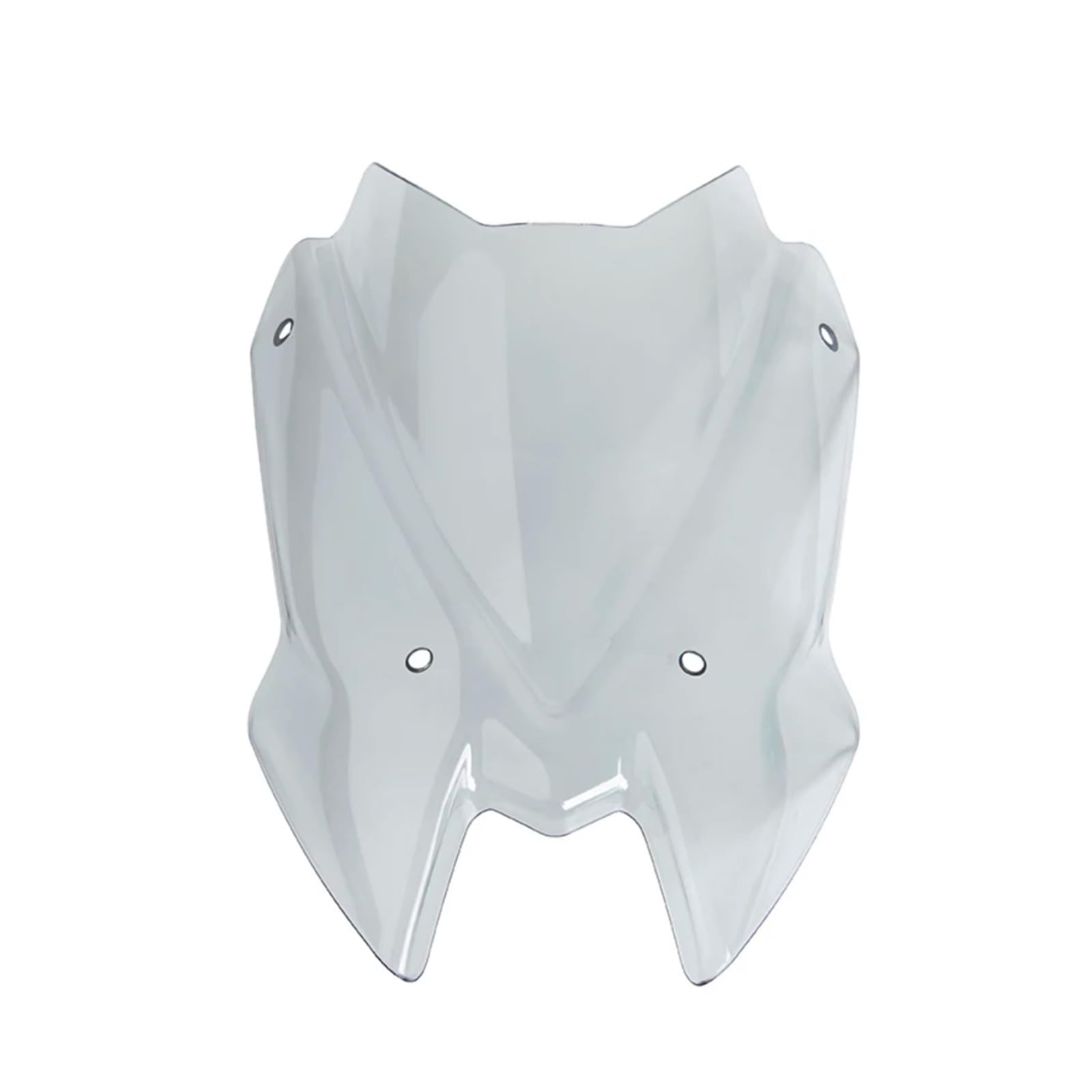 BBWUQIU Windabweiser Motorrad Für Z650 2020-2023 Windschutzscheibe Windschutz Air Deflektor Motorrad Frontscheibe Wind Zubehör Motorrad Windschutz Spoiler(Light Smoke) von BBWUQIU