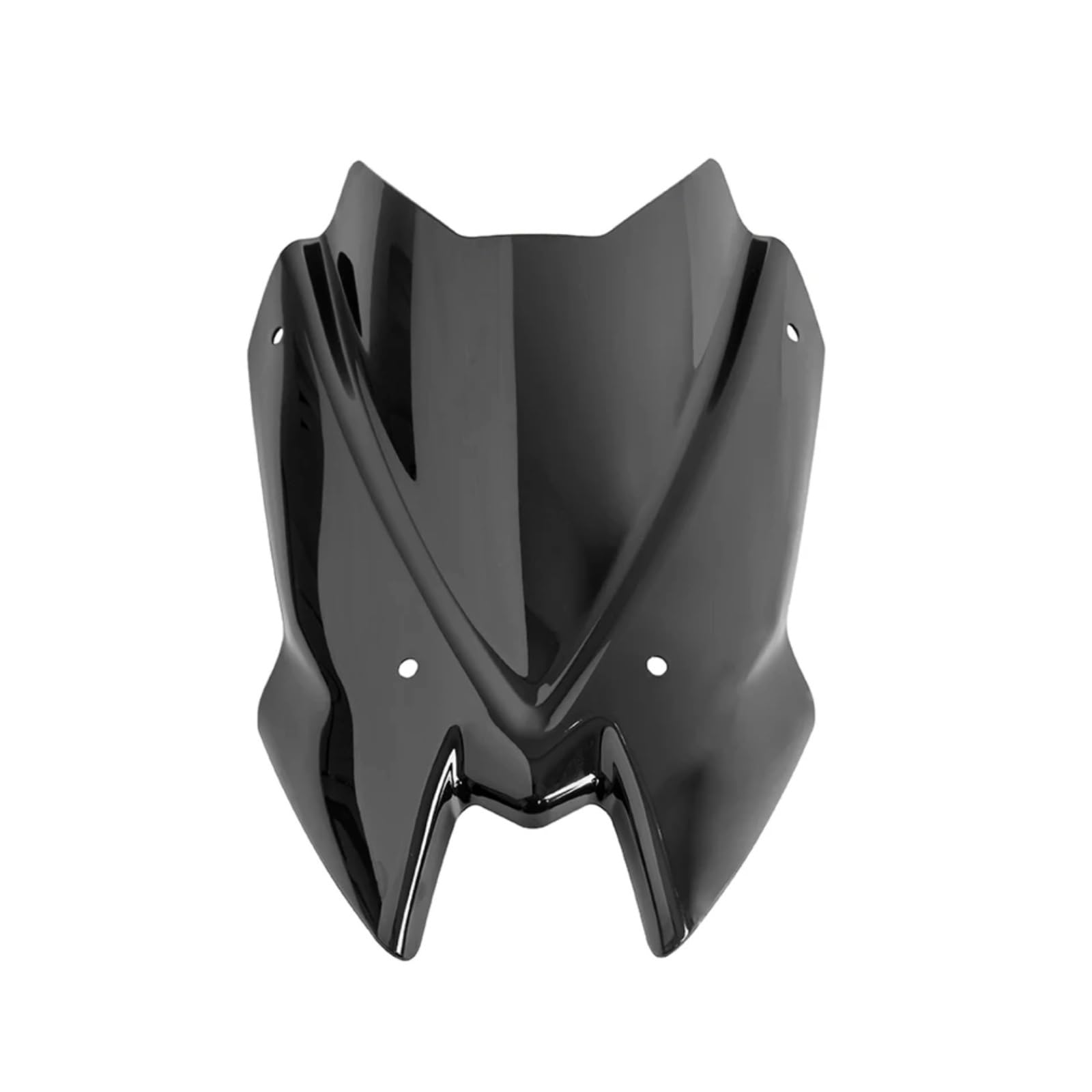BBWUQIU Windabweiser Motorrad Für Z650 2020-2023 Windschutzscheibe Windschutz Air Deflektor Motorrad Frontscheibe Wind Zubehör Motorrad Windschutz Spoiler(Smoke) von BBWUQIU