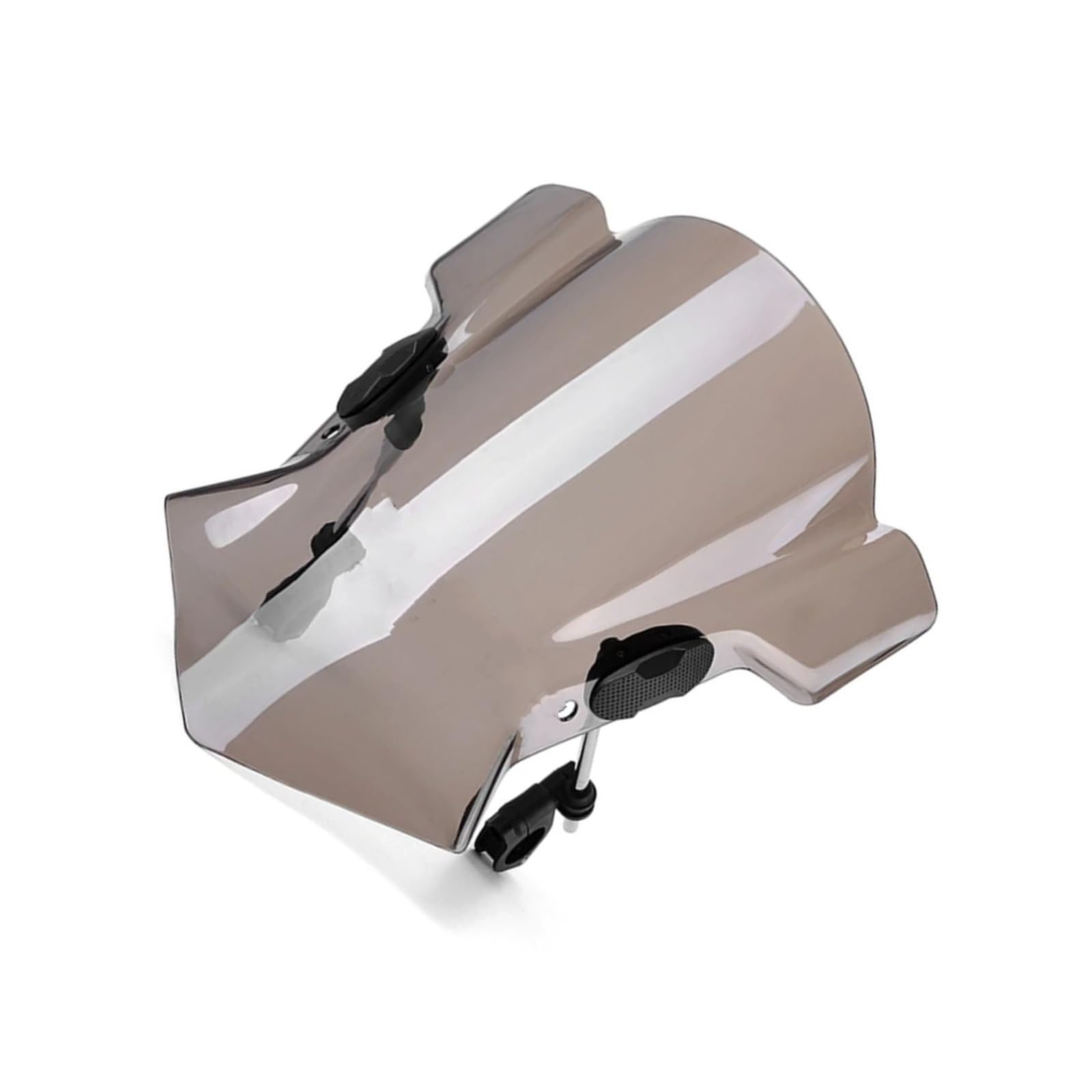 BBWUQIU Windabweiser Motorrad Kompatibel Mit Ducati Für Diavel 2011–2015 Für Hypermotard 1100 2008–2009 Motorrad-Windschutzscheibe Motorrad-Windschutzscheiben-Spoiler(Smoke) von BBWUQIU