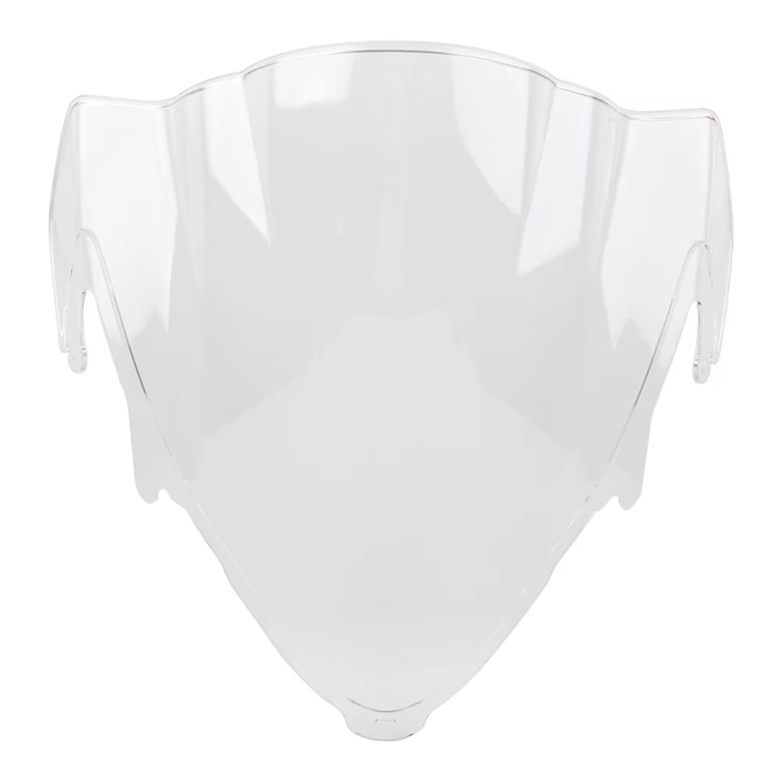 BBWUQIU Windabweiser Motorrad Kompatibel Mit Suzuki Für GSXR1300 2021 Motorrad Double Bubble Smoked Black Windschutzscheiben-Windschutzabdeckung Motorrad-Windschutzscheiben-Spoiler(Transparent) von BBWUQIU