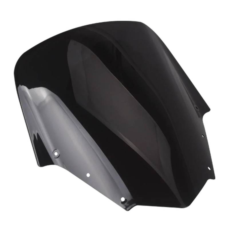 BBWUQIU Windabweiser Motorrad Kompatibel Mit Yamaha Für FZ1S 2006–2011 Motorrad-Windschutzscheibe Spoiler Windschutzscheibe Luft-Windabweiser Motorrad-Universal-Windschutzscheibe(Black) von BBWUQIU