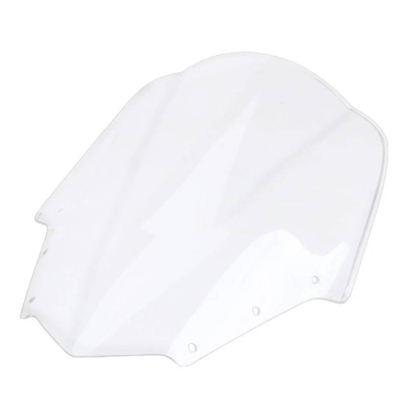 BBWUQIU Windabweiser Motorrad Kompatibel Mit Yamaha Für FZ1S 2006–2011 Motorrad-Windschutzscheibe Spoiler Windschutzscheibe Luft-Windabweiser Motorrad-Universal-Windschutzscheibe(Clear) von BBWUQIU