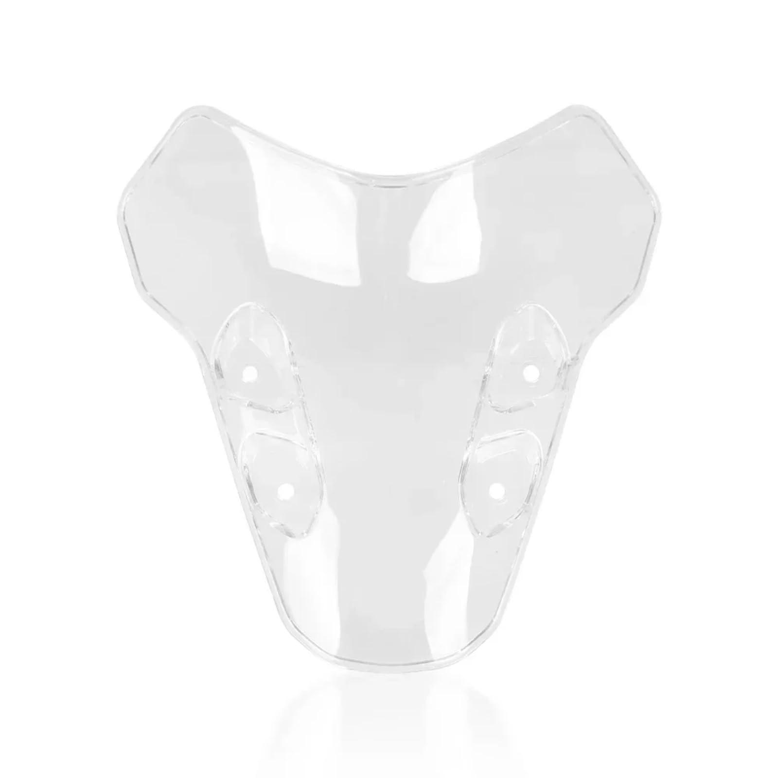 BBWUQIU Windabweiser Motorrad Kompatibel Mit Yamaha Für MT-07 2021–2024 Motorradzubehör Windschutzscheibenverlängerung Windschutzscheiben-Spoiler Windabweiser(Clear) von BBWUQIU