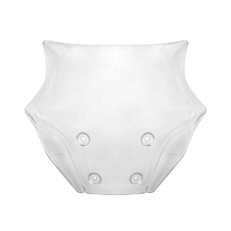 BBWUQIU Windabweiser Motorrad Kompatibel Mit Yamaha Für MT-09 2021–2024 Motorrad-Zubehör Frontscheibenverkleidung Windschutzabweiser Motorrad-Windabweiser(Transparent) von BBWUQIU