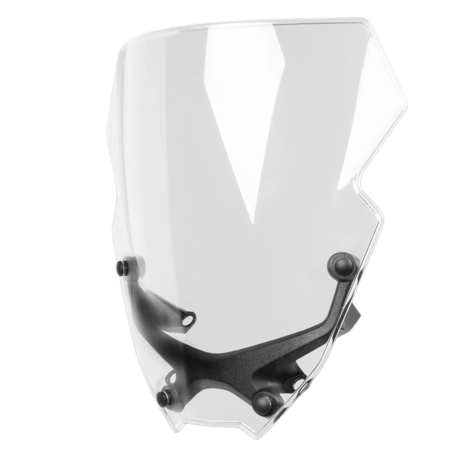 BBWUQIU Windabweiser Motorrad Kompatibel Mit Yamaha Für MT-09 SP 2021–2023 Motorrad-Windschutzscheiben-Windschutzscheiben-Schutz Deflektor Spoiler Motocross-Verkleidung(Clear) von BBWUQIU