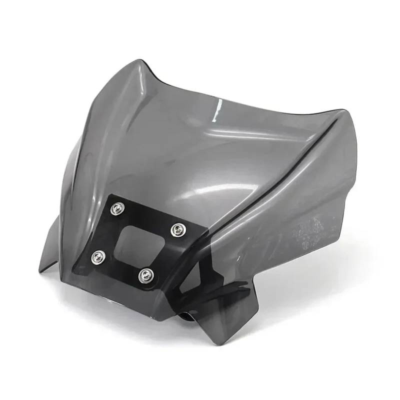 BBWUQIU Windabweiser Motorrad Kompatibel Mit Yamaha Für MT-09 SP 2021 Motorrad-Zubehör, Windschutzscheiben-Windschutzscheiben-Set Deflektor-Verkleidungsabdeckung Motorrad-Fliegengitter(Dark Grey) von BBWUQIU