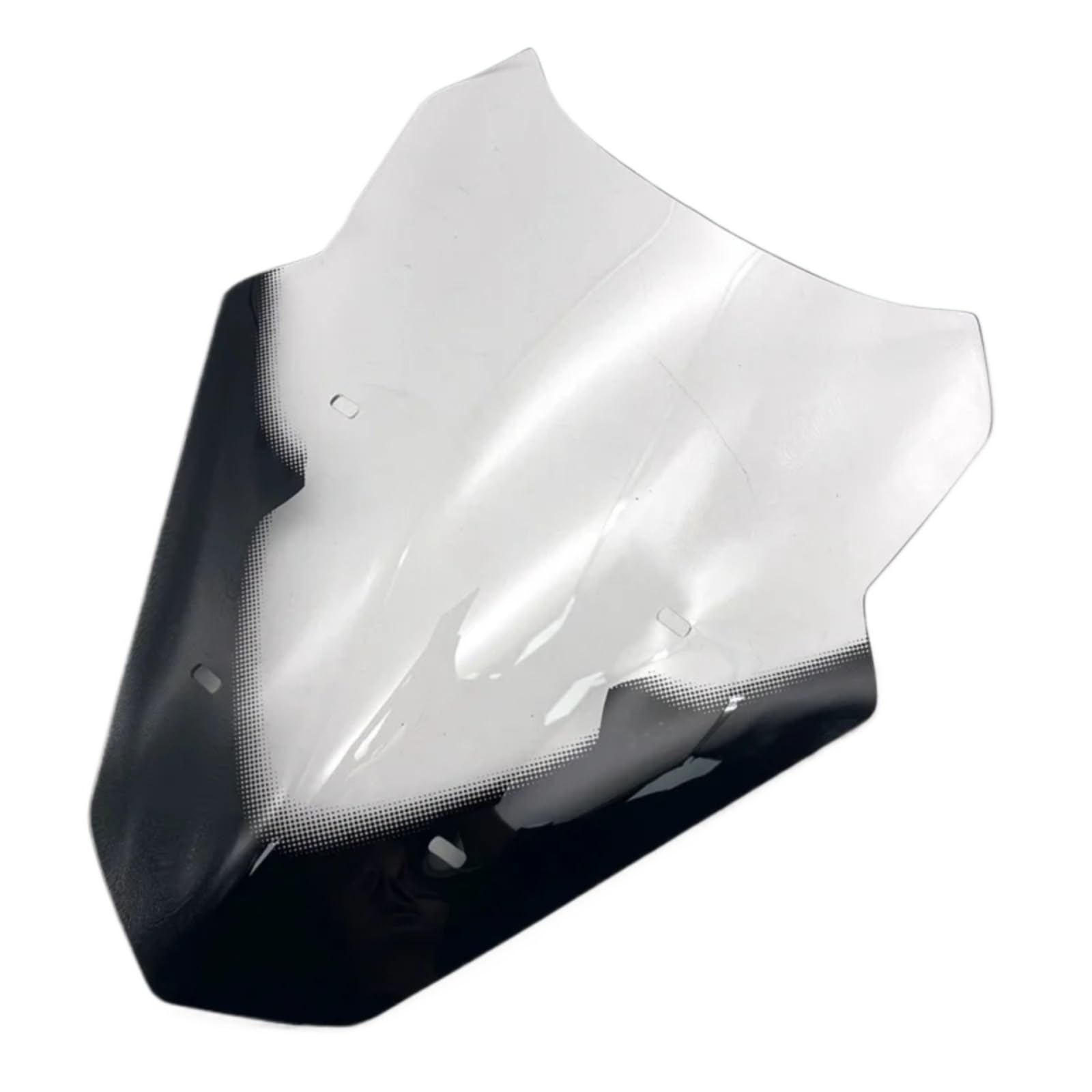 BBWUQIU Windabweiser Motorrad Kompatibel Mit Yamaha Für NMAX155 Für NMAX125 2020–2024 Motorrad-Zubehör Windschutzscheibe Windschutzscheibe Aluminium Windabweiser Motorrad-Spoiler(Clear) von BBWUQIU