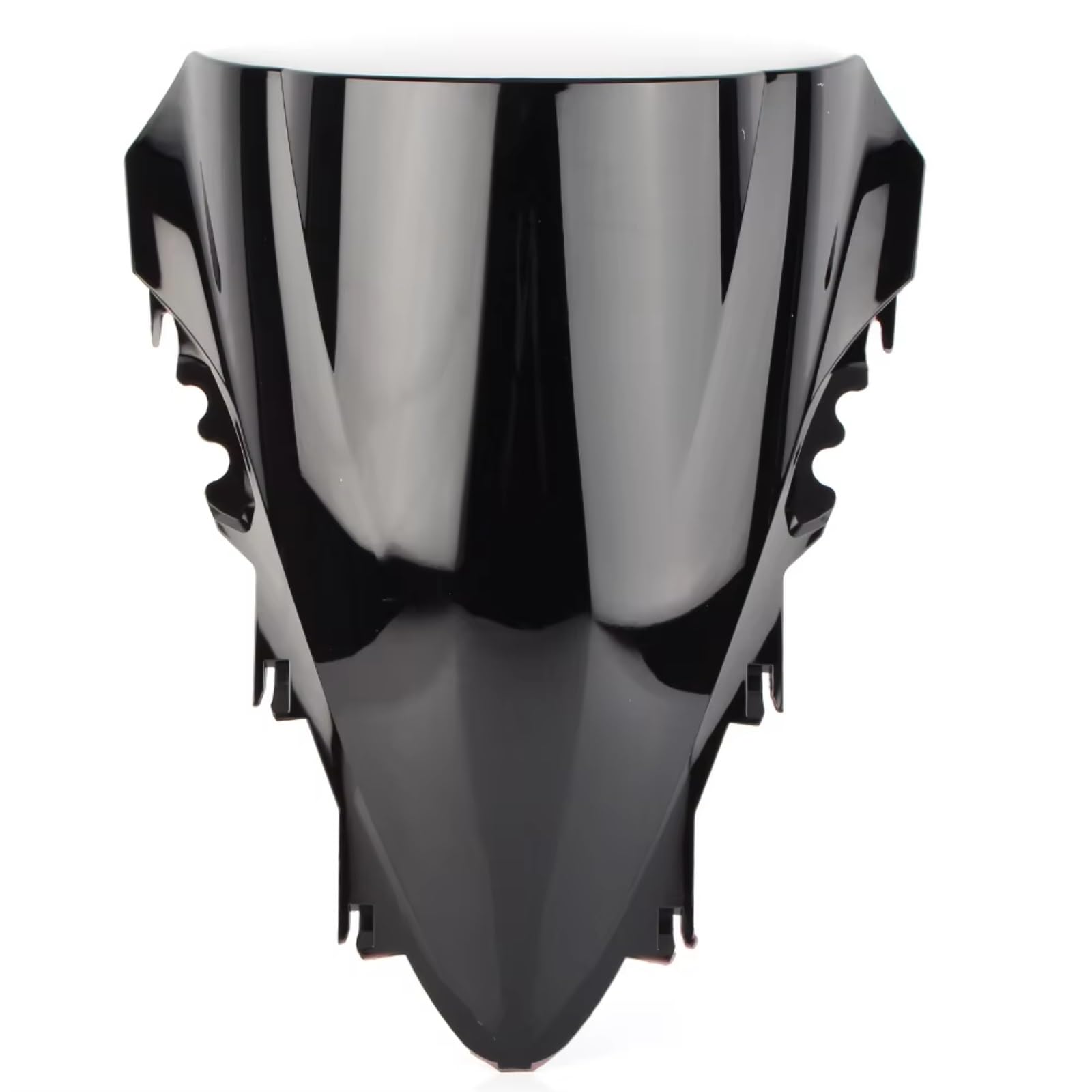 BBWUQIU Windabweiser Motorrad Kompatibel Mit Yamaha Für YZF-R1 2007 2008 ABS-Kunststoff Motorrad-Windschutzscheibe Vorne Winddicht Windschutz Motorräder Spoiler(Black) von BBWUQIU