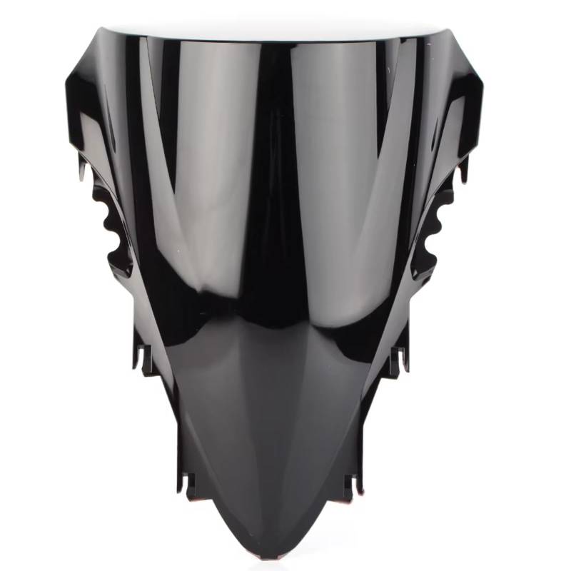 BBWUQIU Windabweiser Motorrad Kompatibel Mit Yamaha Für YZF-R1 2007 2008 ABS-Kunststoff Motorrad-Windschutzscheibe Vorne Winddicht Windschutz Motorräder Spoiler(Black) von BBWUQIU