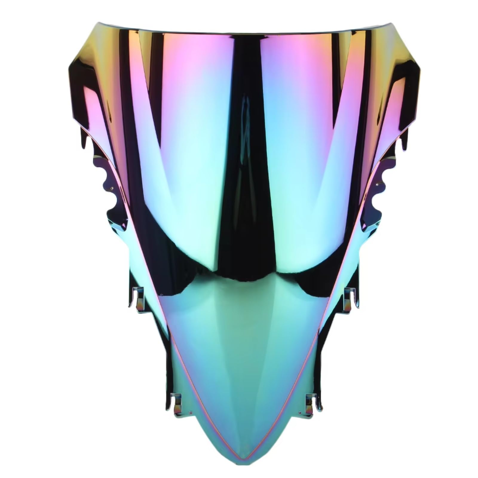 BBWUQIU Windabweiser Motorrad Kompatibel Mit Yamaha Für YZF-R1 2007 2008 ABS-Kunststoff Motorrad-Windschutzscheibe Vorne Winddicht Windschutz Motorräder Spoiler(Deep-Iridium) von BBWUQIU