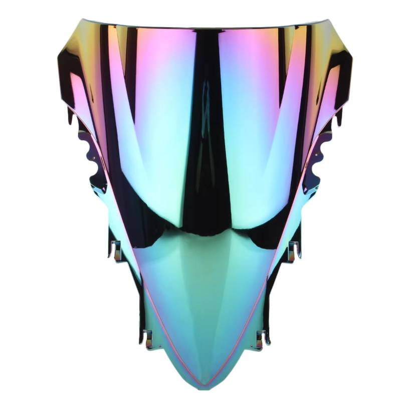 BBWUQIU Windabweiser Motorrad Kompatibel Mit Yamaha Für YZF-R1 2007 2008 ABS-Kunststoff Motorrad-Windschutzscheibe Vorne Winddicht Windschutz Motorräder Spoiler(Deep-Iridium) von BBWUQIU