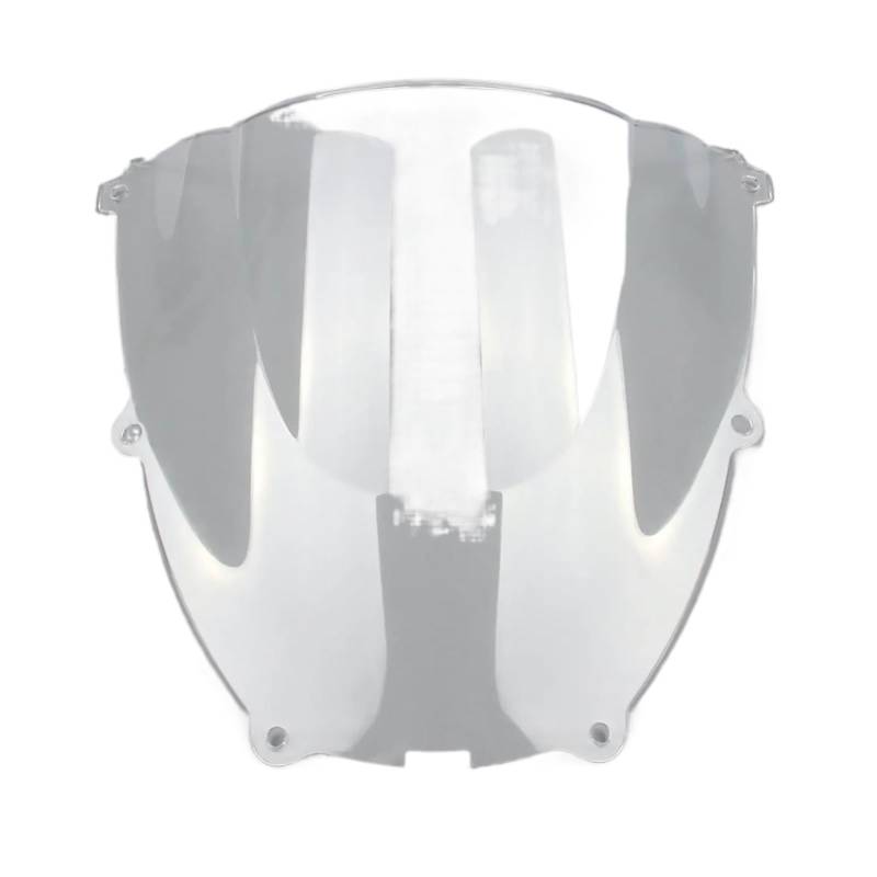 BBWUQIU Windabweiser Motorrad Kompatibel Mit Yamaha Für YZF600 1999-2007 Motorrad Klare Doppelblasen-Windschutzscheibe Windschutzscheibe ABS Motorrad Fliegengitter Windschutzscheibe von BBWUQIU